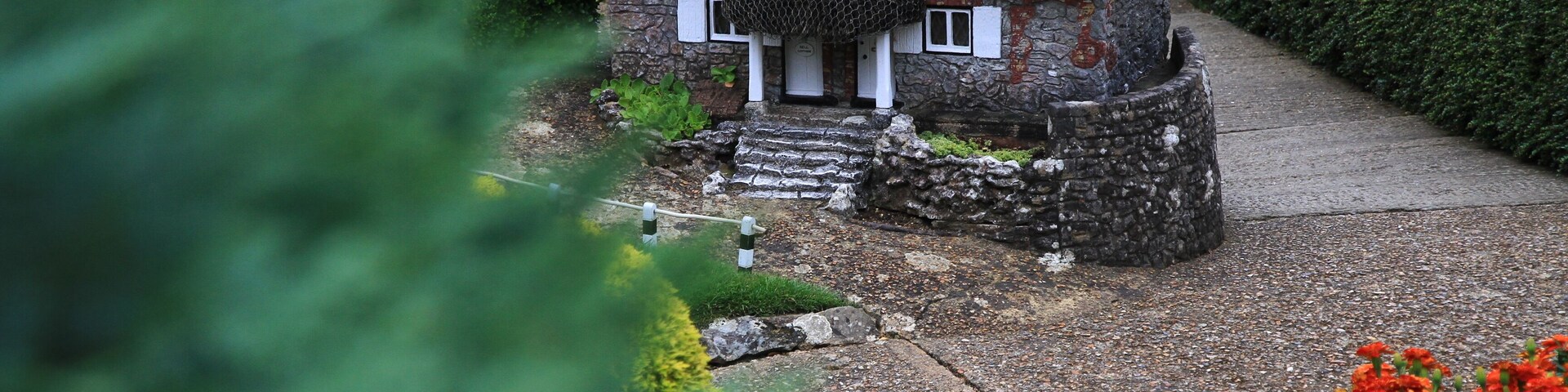 In the modell village