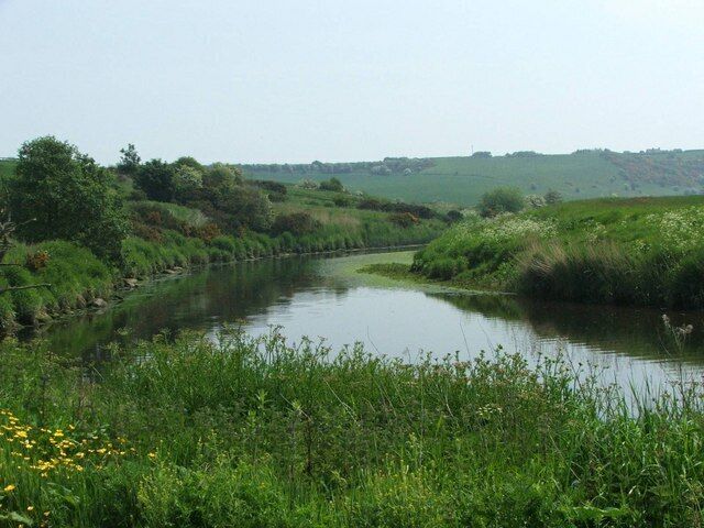 A Bend in the River. The River Aln in all its Springtime glory.