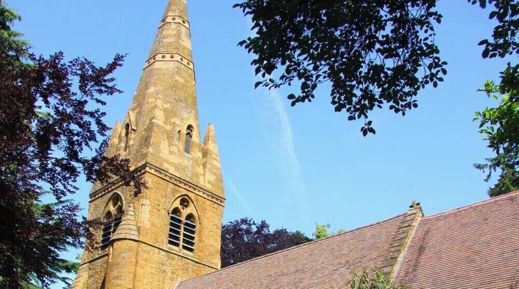 St John the Baptist church in Avon Dassett, near to Avon Dassett, Warwickshire, Great Britain.