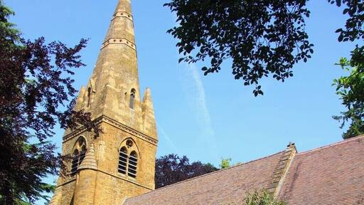 St John the Baptist church in Avon Dassett, near to Avon Dassett, Warwickshire, Great Britain.
