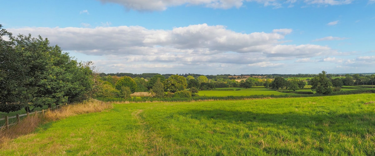 English countryside of Tanworth in Arden