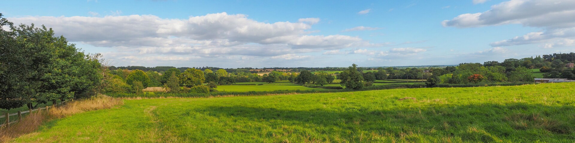 English countryside of Tanworth in Arden