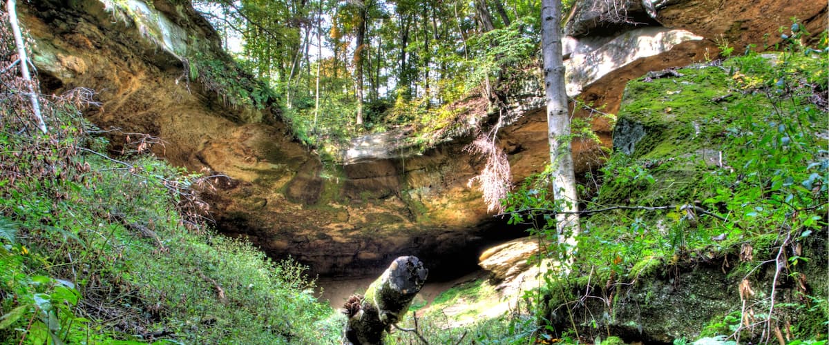 Hosak's Cave, Salt Fork State Park, Ohio