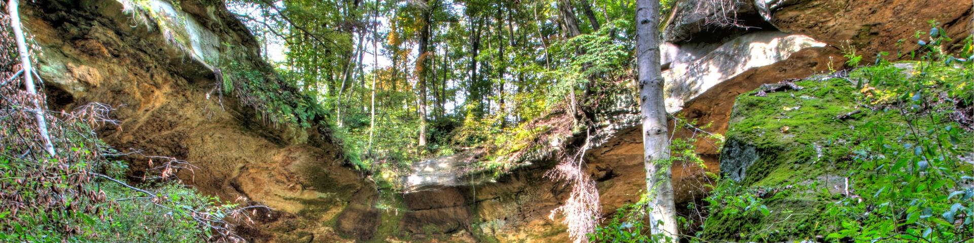Hosak's Cave, Salt Fork State Park, Ohio
