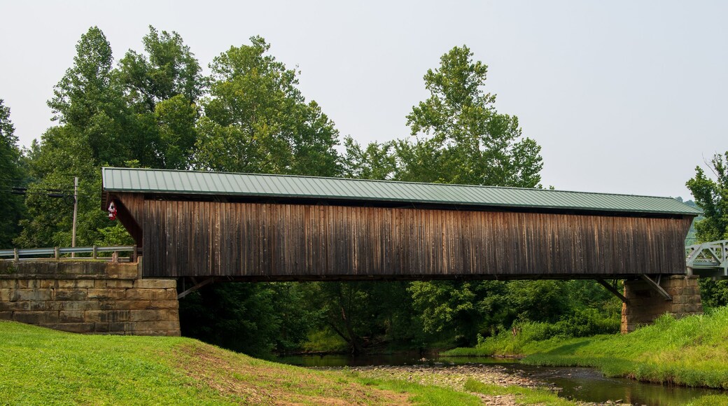 Otway Covered Bridge in Scioto County, Ohio
