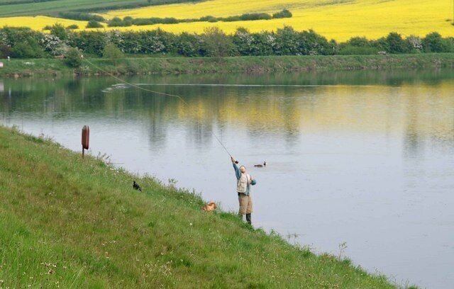 Gone Fishing 26 degrees this afternoon at Thrybergh Country Park.