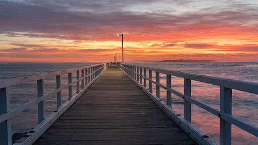 Point Lonsdale pier at sunrise