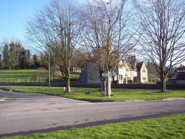 Village green at Fonthill Bishop