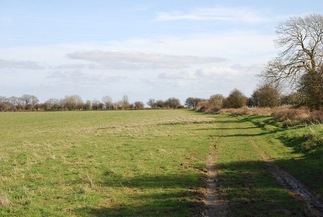 Track across Sutton Down