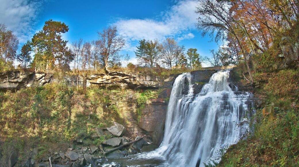 #hiking.. i love hiking being out doors following a trail or just making my own fresh air and the out doors is amazing. i hike every chance i can close to home or travel to find new locations, I'm from akron Ohio but i love to travel this photo was from...one of the many parks in akron the gorge is always a great place to go to get outdoors and a small hike ...