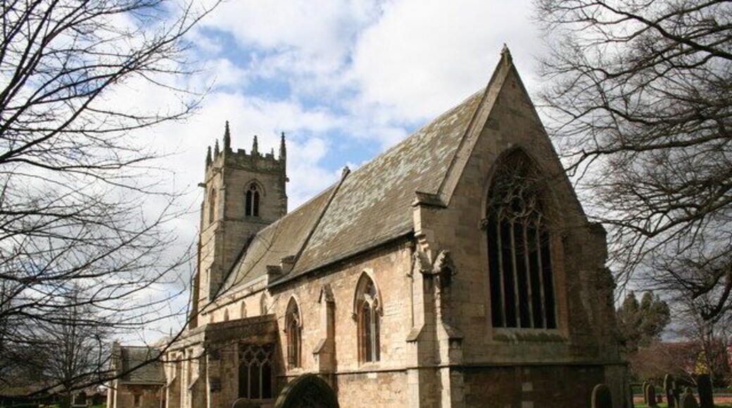 Parish church of SS Peter and Paul, Barnby Dun, South Yorkshire, seen from the east