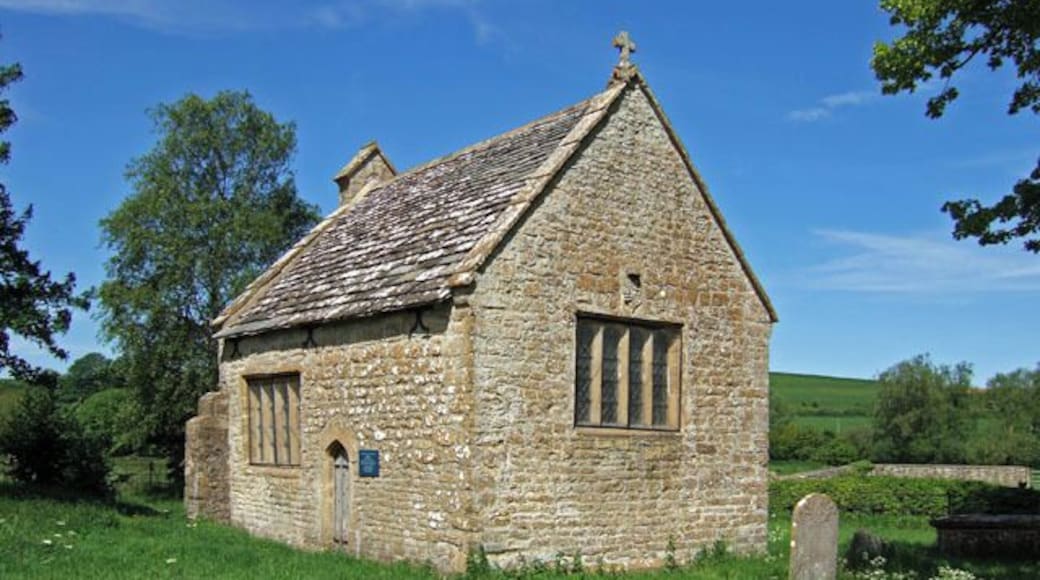 Chancel of the former parish church of St Cuthbert, Oborne, Dorset, seen from the southeast