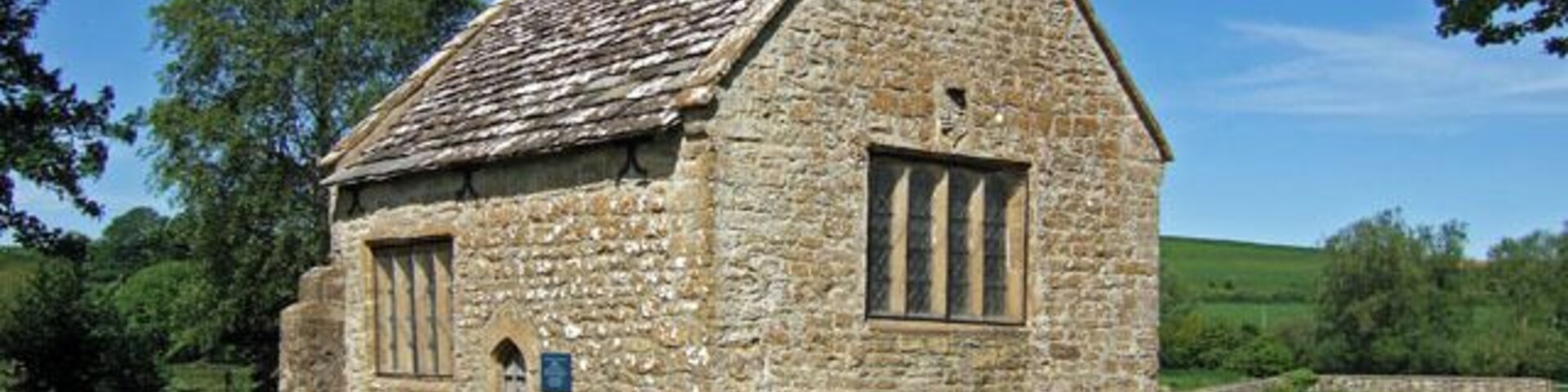 Chancel of the former parish church of St Cuthbert, Oborne, Dorset, seen from the southeast