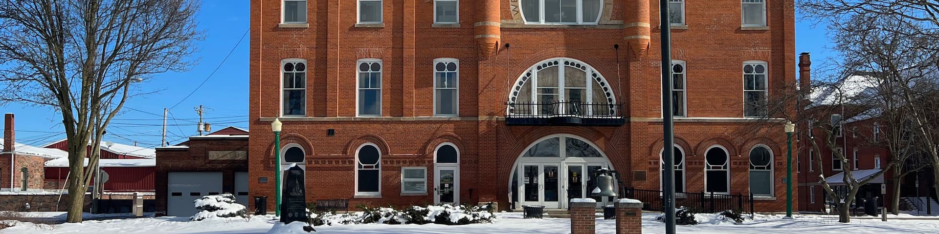 City Hall of Wellington, Ohio, U.S.A.