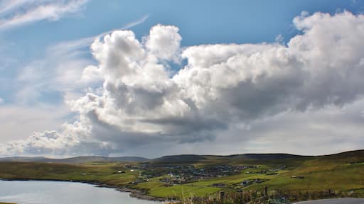 Gathering clouds from the south-west.