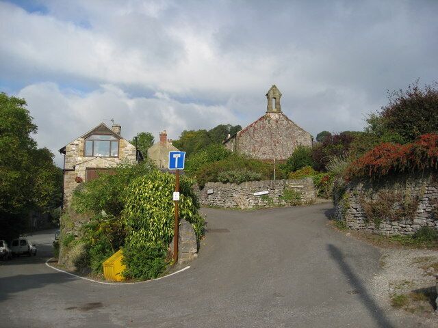 Stoney Middleton - View towards The Fold