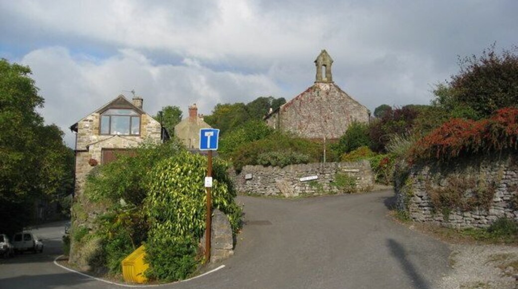 Stoney Middleton - View towards The Fold