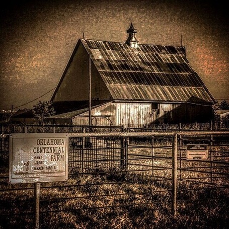 I found this cool old barn while taking the back roads home after a delivery to Omega. Good luck!