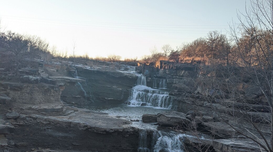 The lake is full; so are the falls! Just beautiful.