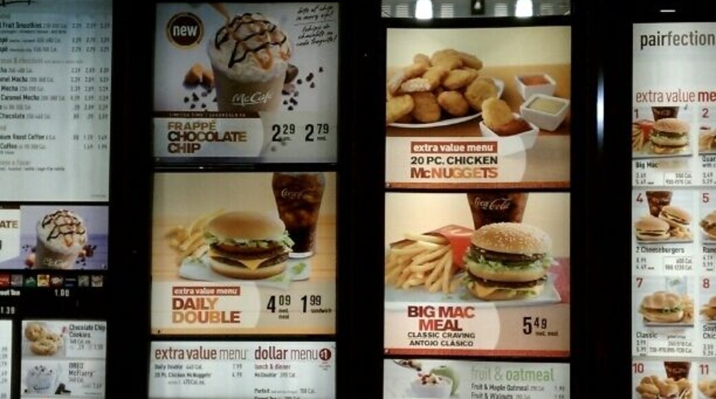 A dear friend of mine lived on this land during the great depression. Her family lived off the land from food they grew here. Even though this place is very commercial today, the land holds memories of special times. If you eat here, I hope you imagine what it was like before mcd's.