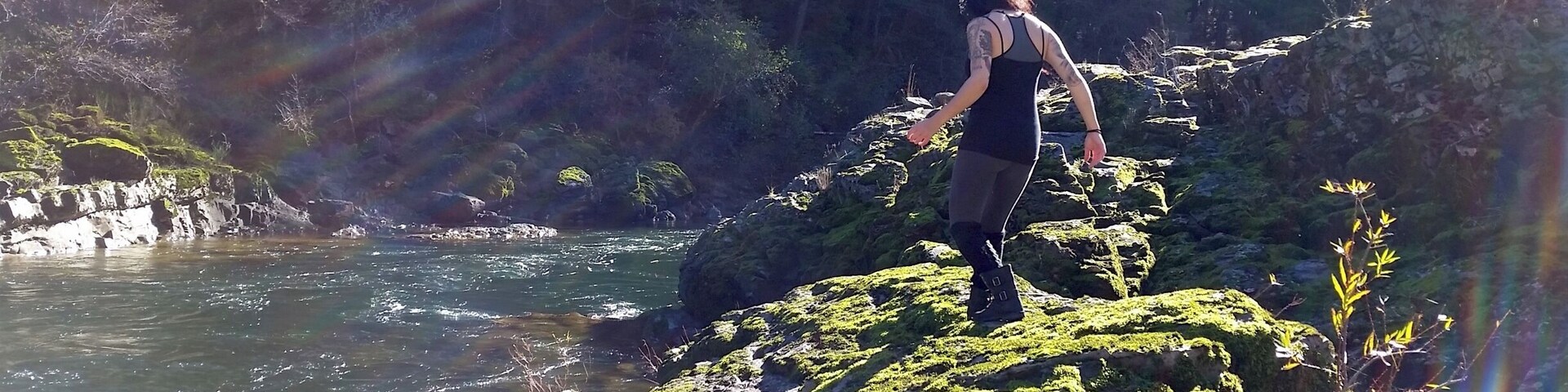 Pull off on the highway, walk down to Narnia.