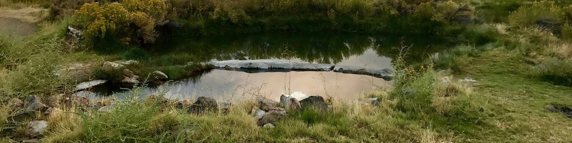 incredible hot springs, free camping, bring food and water