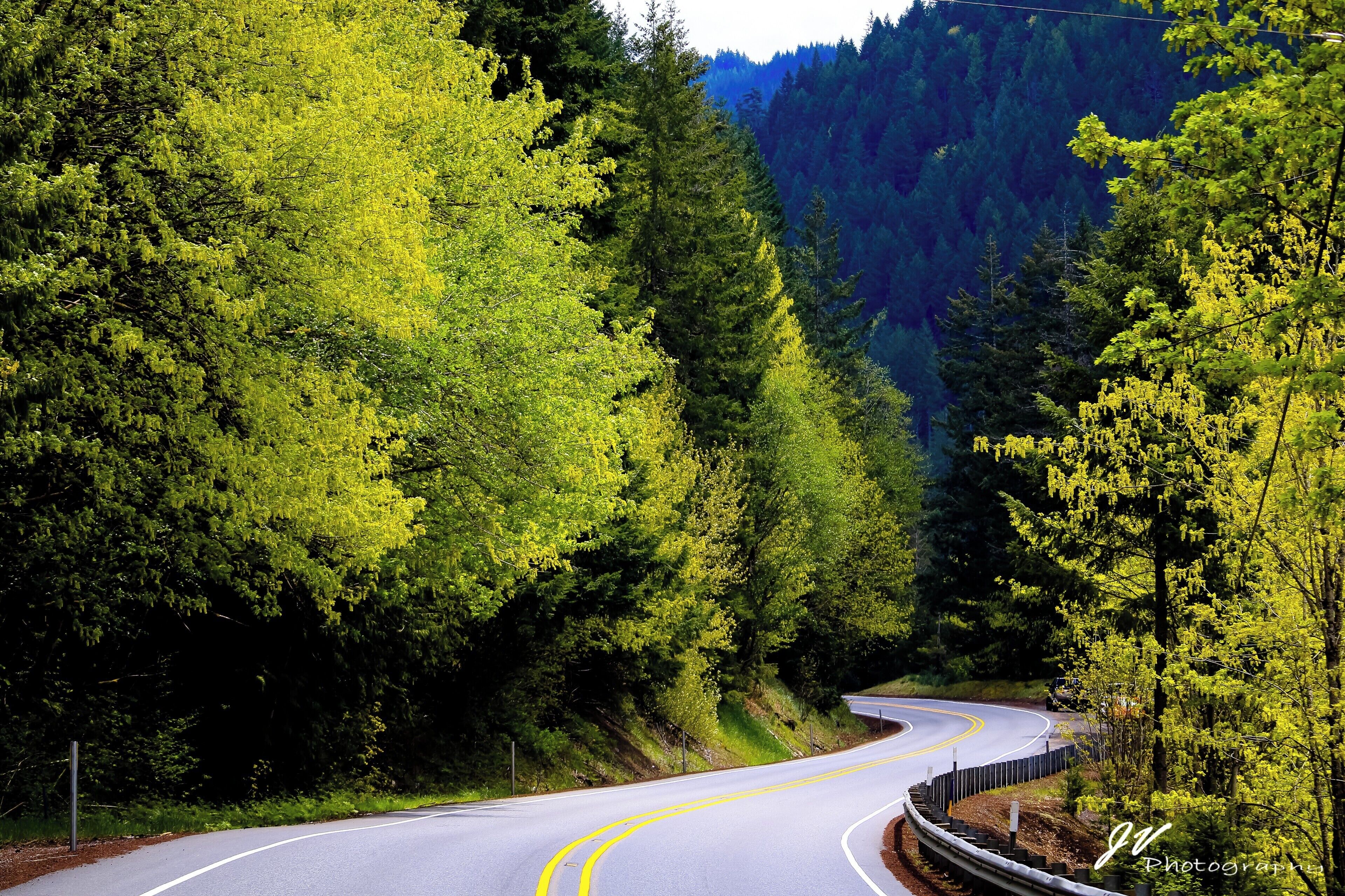 Gorgeous view enroute Portland from Klamath falls.!! This amazing view was accompanied by a beautiful stream flowing along the bends with sun kissing and turning water into sparkles. To add to the beauty, it had rained for a few minutes that makes this landscape look like a painting with enriched colors.

#enrouteportland #scenicdrive #portlandoregon #landscape #colorful #artisticview #travelgram #travelgasm #canon70d #canonusa #canontravel