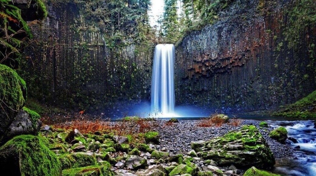 Abiqua falls near Scotts Mills, Oregon.