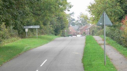 Church Causeway towards Church Langton