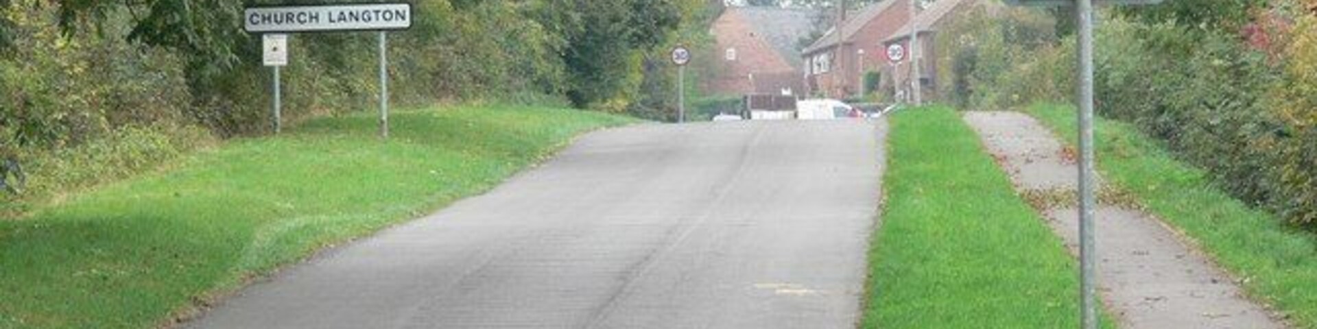 Church Causeway towards Church Langton
