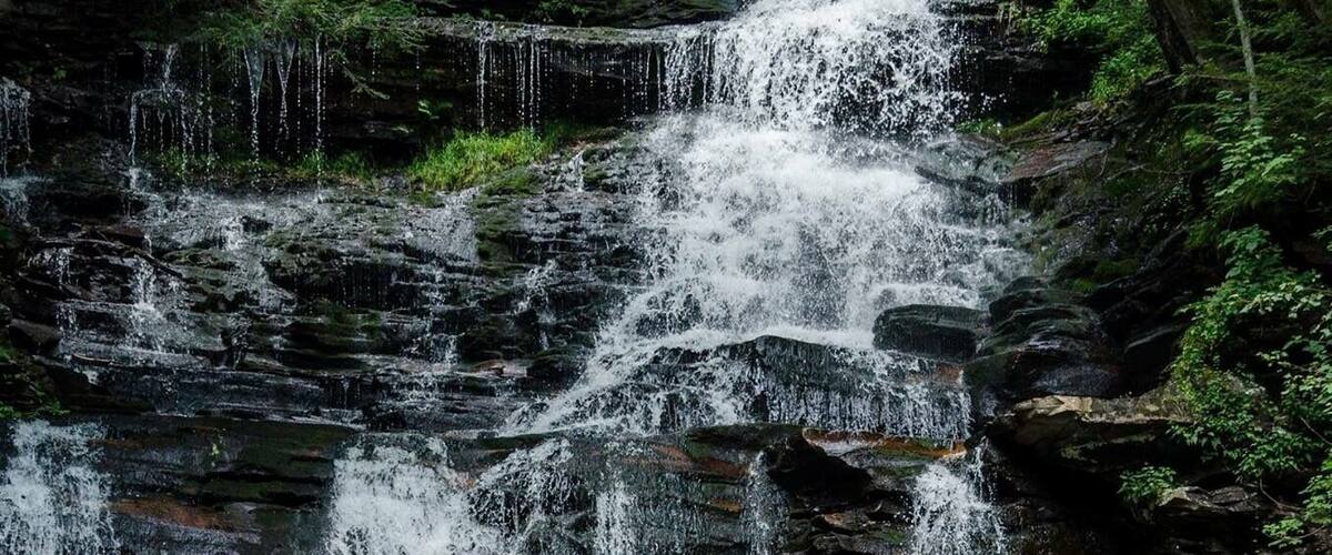The best hike if you like waterfalls, to be precise there are 22 of them. To see them all you will have to hike for about 7 miles. Dog friendly. I highly recommend you won't regret it! The hike is not very difficult, with accessional hikes up and down, but it is long considering that you will stop to admire and take pictures at most of the waterfalls. Bring lunch, snack and water if you planning to see all 22 waterfalls.