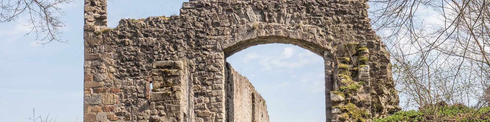 Gate to the bailey of the Bramberg ruin