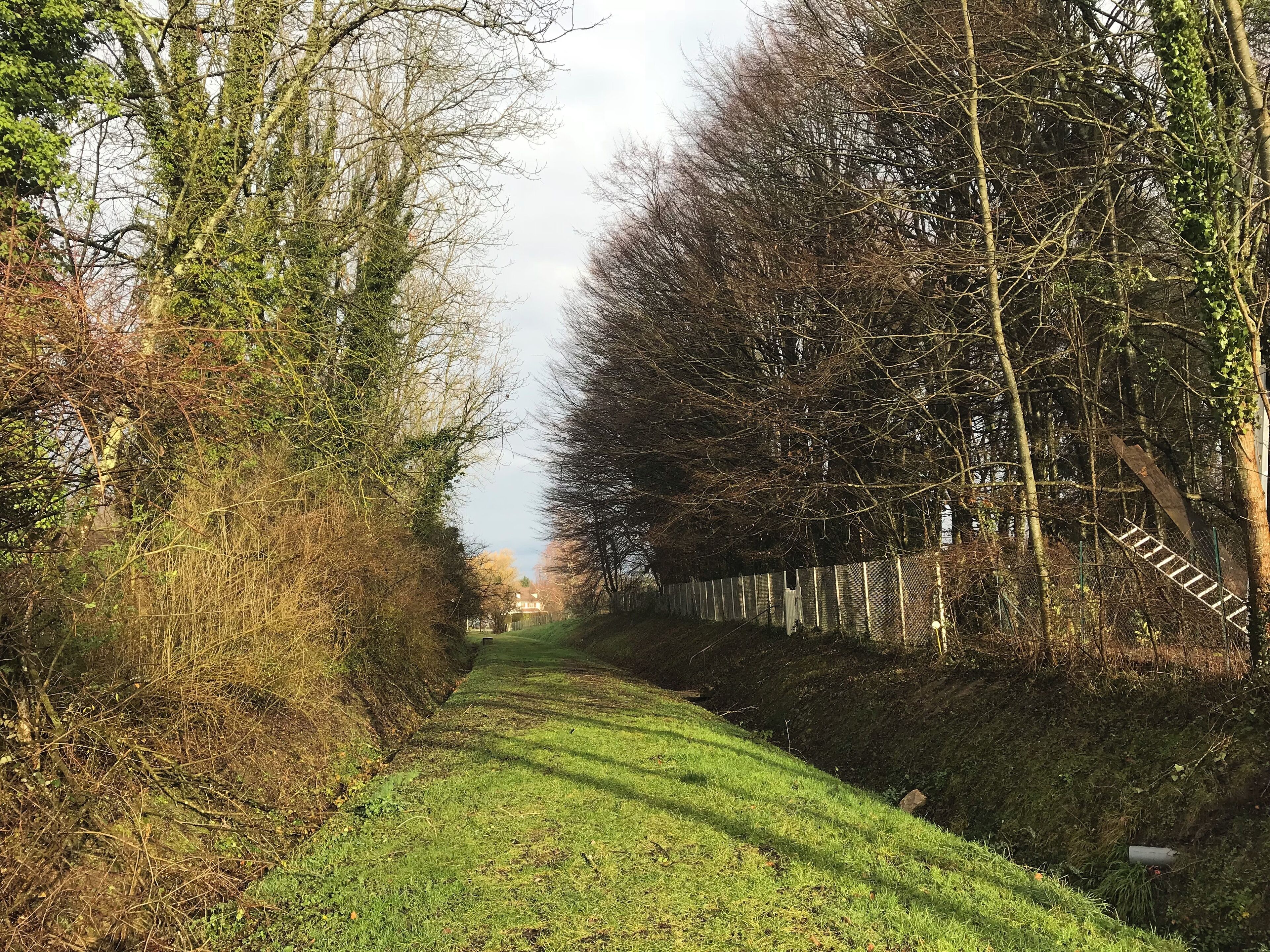 Image de Mont-sous-Vaudrey (Jura, France) le 6 janvier 2018.