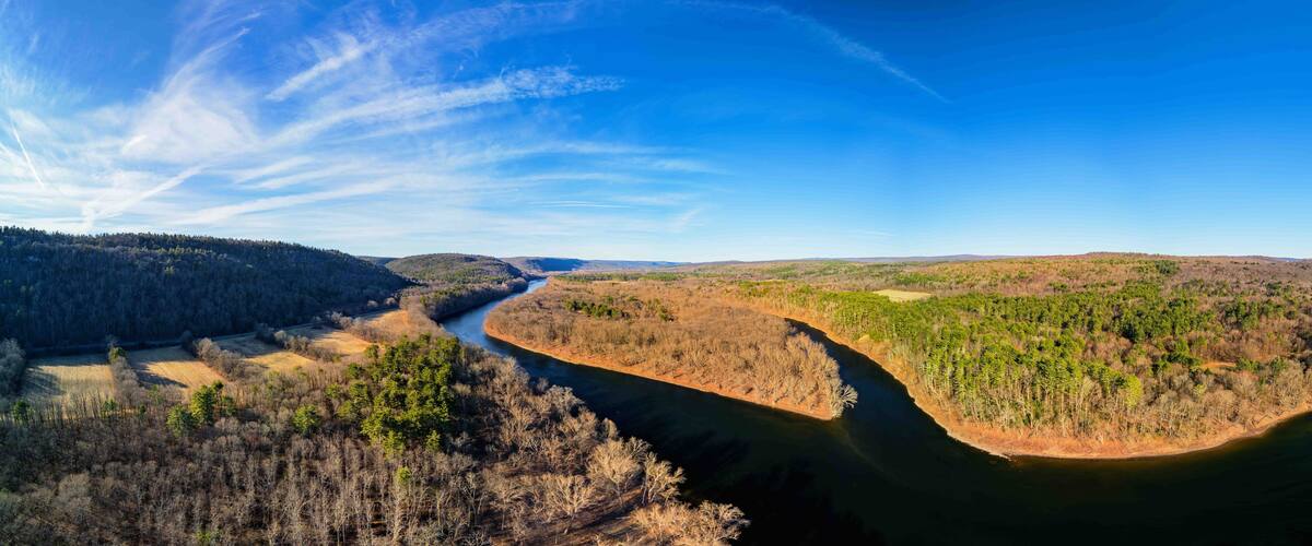 Delaware River Valley Panorama