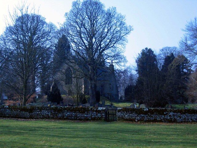 St Peter's Church, Newbrough View from the field to the east of the church