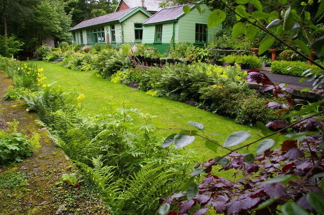 The Old Langley Station The line was closed circa 1950. Now a delightful café.