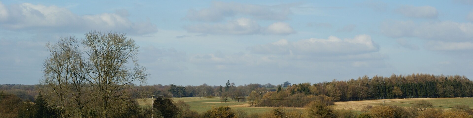 View From Gundleton, Hampshire Looking in the direction of Bighton.