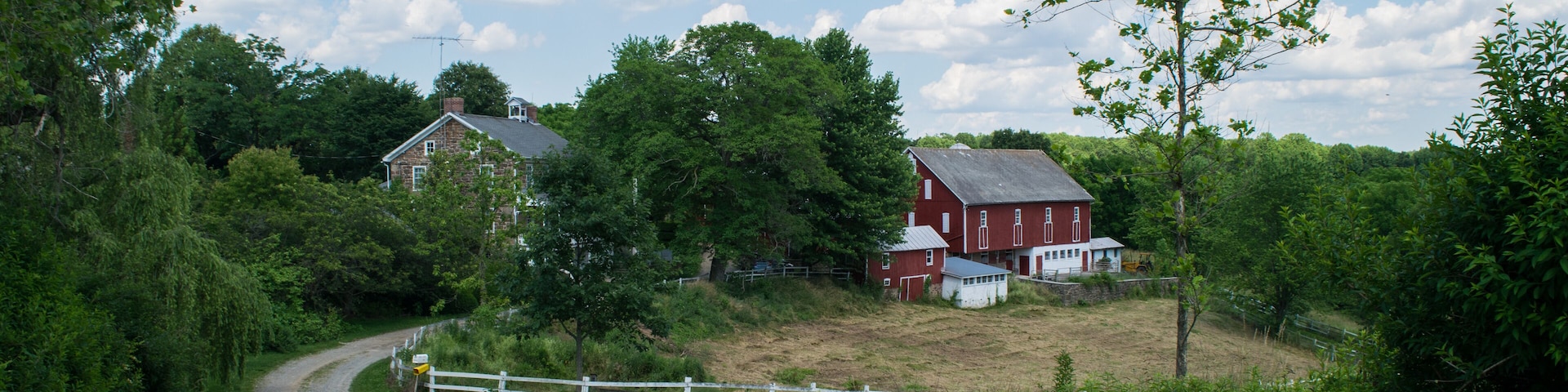 Country Roads through Glen Rock, Pennsylvania