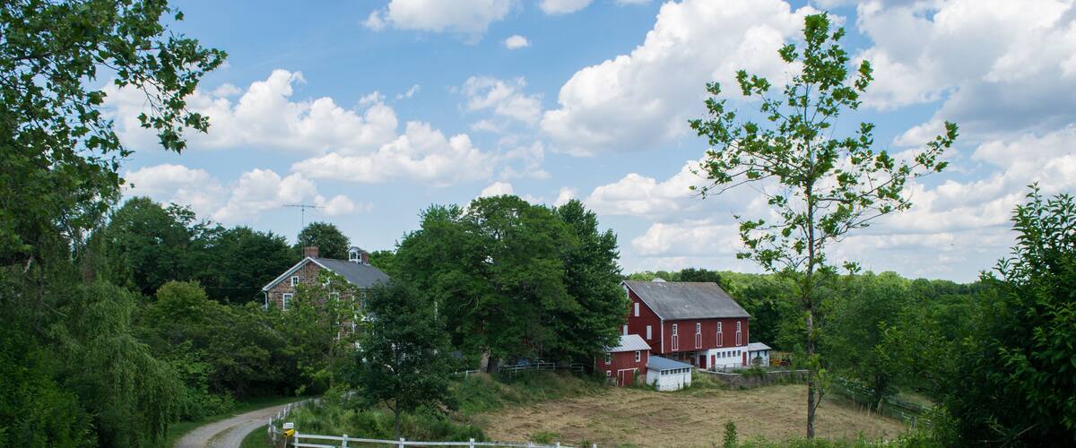 Country Roads through Glen Rock, Pennsylvania
