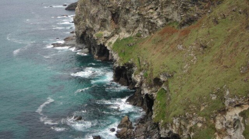 Treligga Cliff Treligga Cliff viewed from the South West Coast Path.