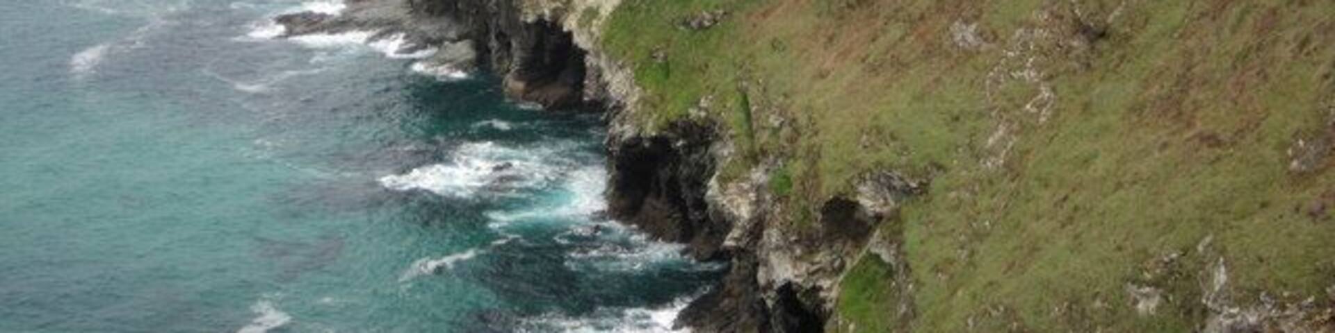 Treligga Cliff Treligga Cliff viewed from the South West Coast Path.