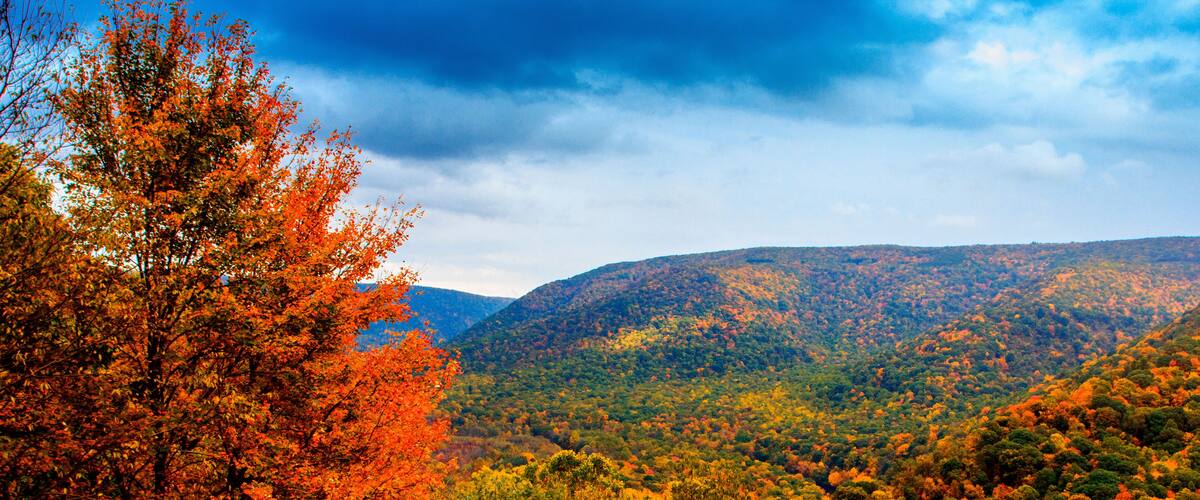 Ohiopyle State Park in Autumn, Pennsylvania