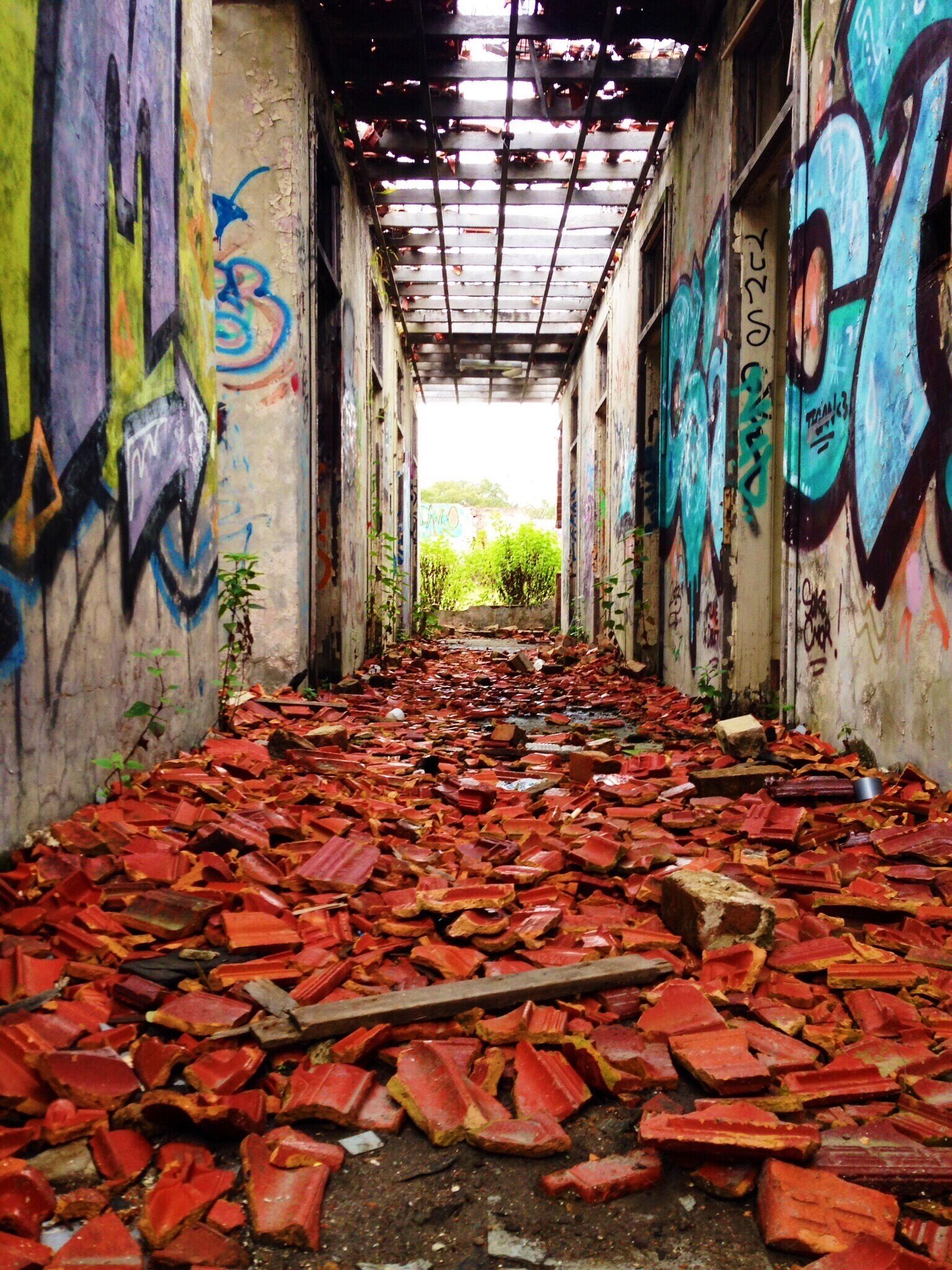 Probably more inviting now than when it was in use. Love exploring the graffiti at the abandoned Morisset Mental Hospital at Wyee Point. #graffiti #australia #blue