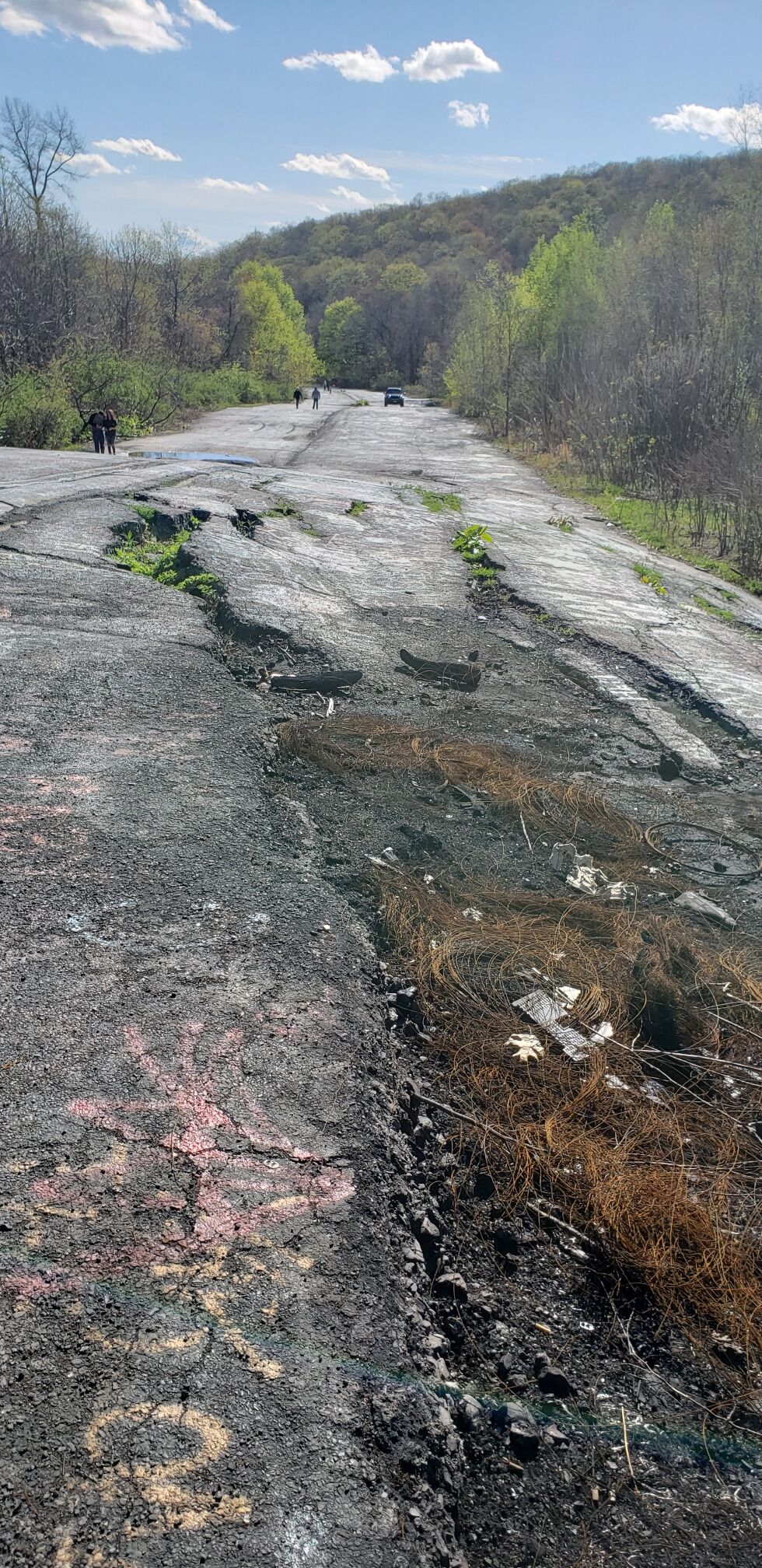 Centralia is a ghost town in Pennsylvania that was once a thriving mining town. Since 1962 the underground coal fire has been burning ever since. 

Easily my favorite exploration purely because Silent Hill was based off of the town. 

#beautiful #centralia #urbanexploration #abandoned #abandoned_places