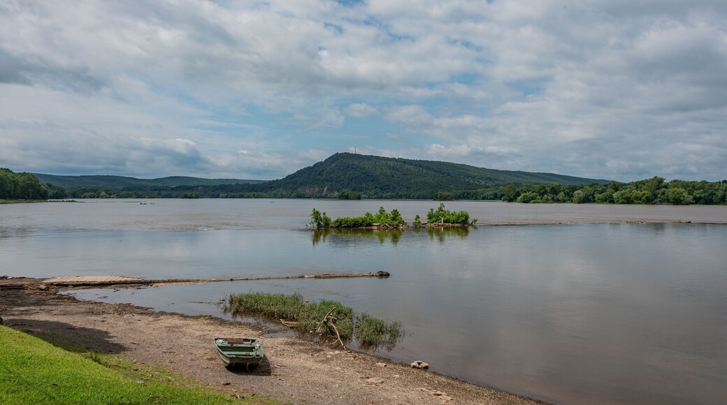 The Susquehanna River from Millersburg Pennsylvania on a Summer Morning