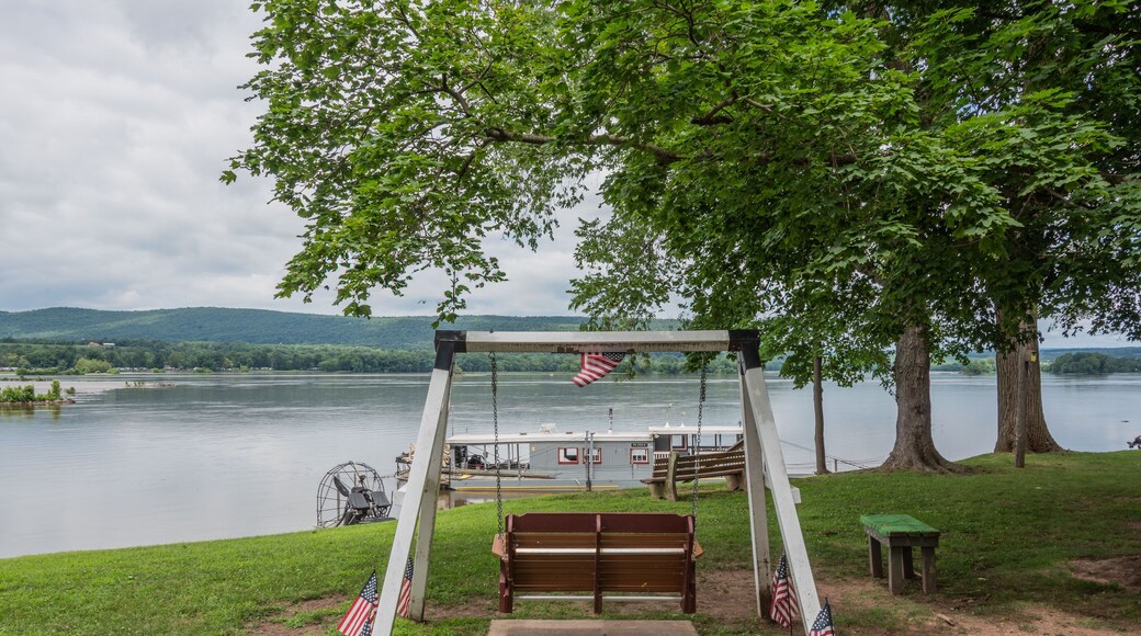 Swinging on the Banks of the Susquehanna River in Millersburg PA