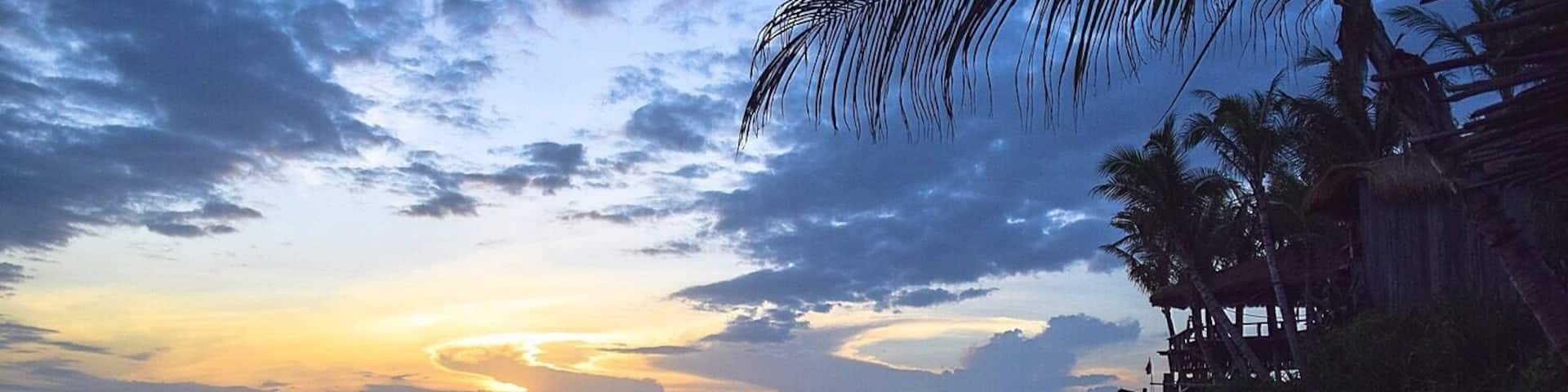 A dramatic looking sunset at Echo Beach, in Canggu, Bali.
#blue #bali #indonesia #bestof5