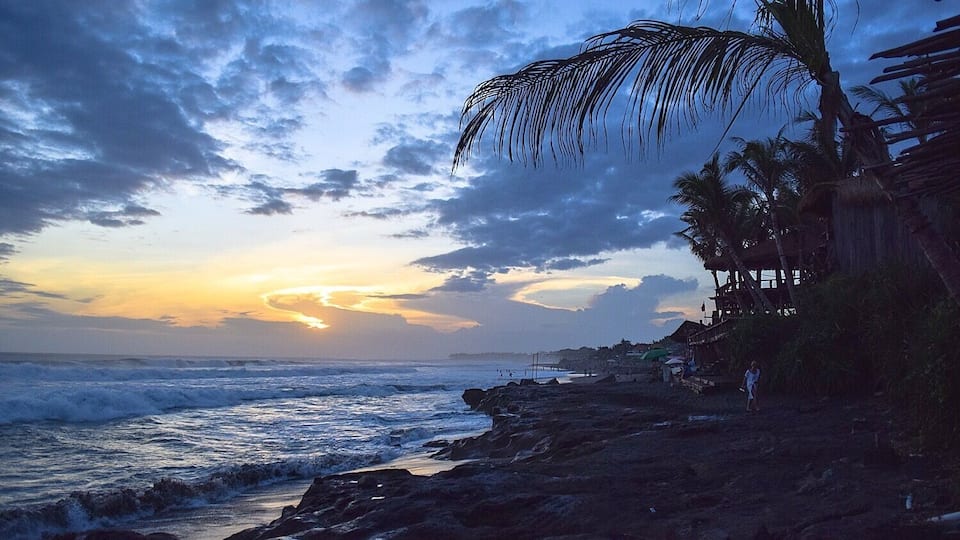 A dramatic looking sunset at Echo Beach, in Canggu, Bali.
#blue #bali #indonesia #bestof5