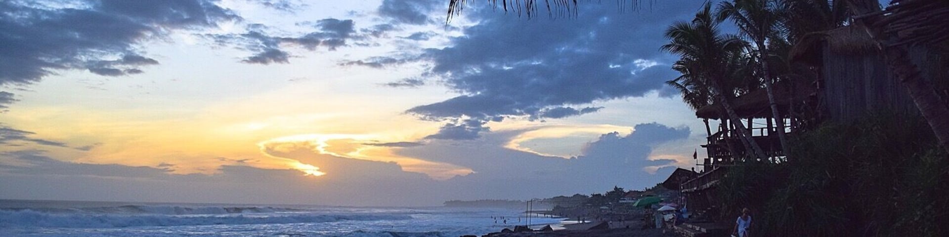 A dramatic looking sunset at Echo Beach, in Canggu, Bali.
#blue #bali #indonesia #bestof5