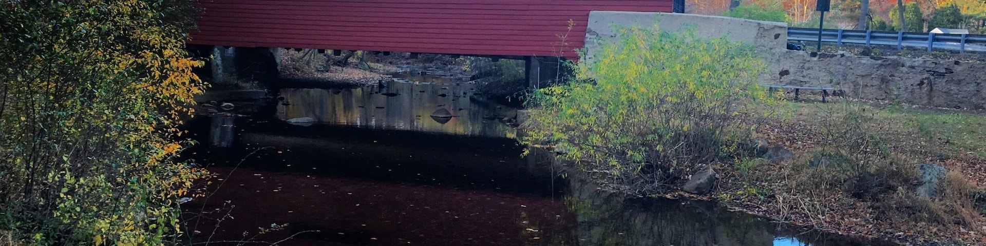 Found the fifth and last Bridge of the weekend, and right before the sun went down too. 😉 Bartram Covered Bridge